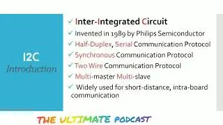 I2C COMMUNICATION PROTOCOL | EMBEDDED SYSTEM | SHURUWAATAGRI | TUP | THE ULTIMATE PODCAST