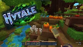 Visiting the Tree Folk - Let's Play Hytale #2