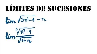 Límites de sucesiones con raíces