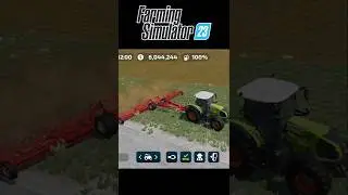 Fs23 grass cultivator  #gaming #4uboss