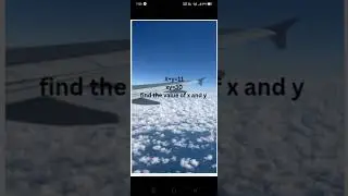 #find the value of x and y