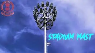 highmast flag mast stadium mast octagonal pole and conical pole for requirements call 9694870409