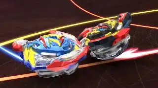 *FULL CUSTOM BEY LAUNCHER* + Almight Driver | Bel vs Valt REMATCH | Beyblade Burst DB Episode 39