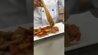 STRI FRIED CHICKEN & PAPPER 🐔 #studentlife #chefntraining #varunchef07 #studentchefs #minivlog