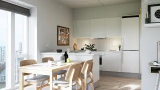 UE4 Archviz Interior Visualization - HPL Husene, Odense - Type A | Unreal Engine