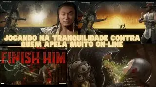MK 11 No Modo Online Jogando Na Tranquilidade Contra 2 Oponentes Escolhendo Personagens Apel&otilde;es