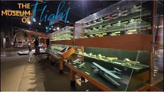 Huge Model Airplanes Collection At The Museum Of Flight In Seattle ✈️🛩️🚀🚁