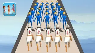 Human Evolution Run 3D ⚔️🗡️ Gameplay All Levels Mobile Walkthrough Game Update New Max Level DYOZN