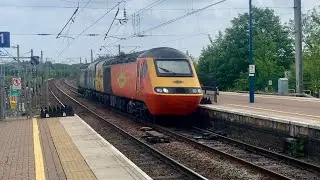 Inter-City 125 HST Class 43 Colas 43277 and Colas Ex-Cross Country 43303