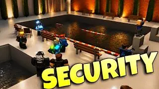 SECURITY at the NEW SWIMMING POOL in NOTRUF HAMBURG | ROBLOX German Emergency Hamburg
