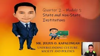 2ND QTR  WEEK 1 STATE AND NON STATE INSTITUTIONS