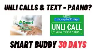 Unli Calls and Texts To Allnetworks for Smart Buddy - Paano?