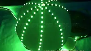 Светодиодная лента Ribbon flex SMD6050 RGB без влагозащиты