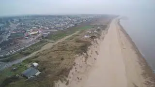 Hemsby Beach from the Sky