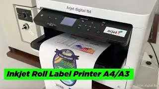 Roll Inkjet Label Printer. MF5000 Series, A3+ Available