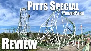 [Review] Pitts Special | PowerPark | NEU 2020 | Gerstlauer Infinity Coaster