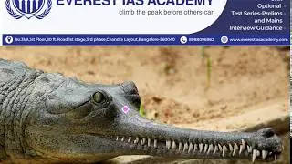 EVEREST IAS ACADEMY-Upsc current affairs-Gharial conservation
