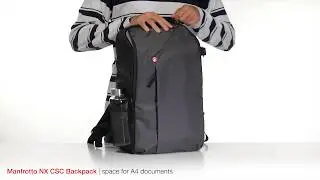 Discover the NX CSC Backpack by Manfrotto: tutorial and features