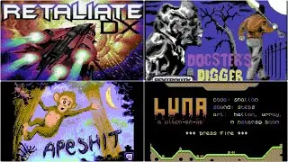 Borsuk Retro Gry TV: COMMODORE 64 - Przegląd Nowości #16
