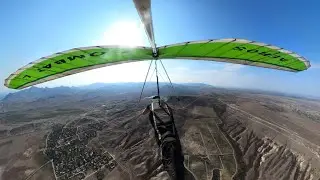 Полет на дельтаплане 360&deg; | Hang gliding 360