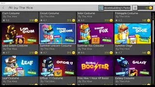 How to get Free Hive skins!!!!