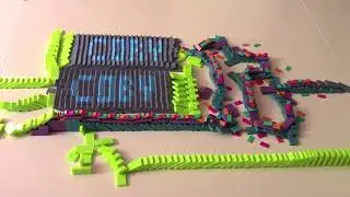 DUDE PERFECT IN 8,000 DOMINOES! w  Flashdomino