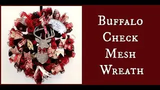 Buffalo Check Wreath