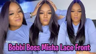 90s INSPIRED BOBBI BOSS MISHA LACE FRONT PREMIUM SYNTHETIC WIG REVIEW