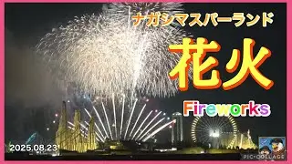 🎆ナガシマスパーランドの花火【能登煙火】2025.08.23