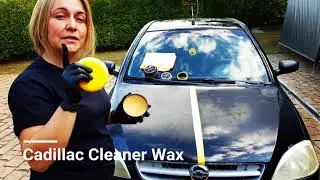 TESTE DA CERA CLEANER WAX DA CADILLAC