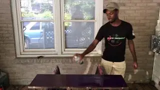 How to Spray Paint A Shelf