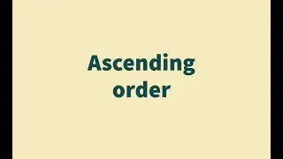 C Program to arrange number in ascending order