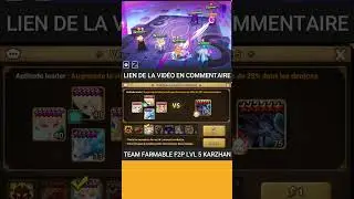 KARZHAN FREE TO PLAY: SUMMONERS WAR #summonerswar #summonerswarfr #guide #tutorial #summonerswar2023