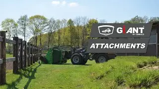 FLAIL MOWER WITH COLLECTOR FOR CUTTING AND COLLECTION // TOBROCO-GIANT