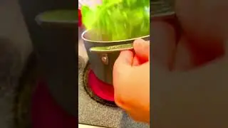 How to cook turnip greens in 3 minutes #fastcooking #simplecooking #healthy  #delicious #shorts