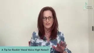 A Tip for Rockin' Head Voice High Notes!!
