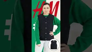 Pikowana kamizelka z H&M | TRY ON HAUL #haul #zakupy