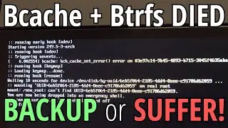 Bcache + Btrfs DIED with NO hardware fault!