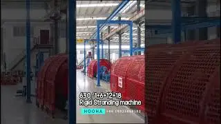 HOOHA high speed cable stranding machine , copper aluminum conductor twisting machine
