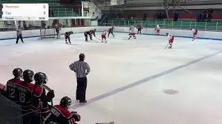 The U15 AAA Northern Rivermen vs Fredericton Caps