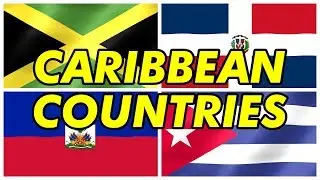 Caribbean Countries and Their Flags (West Indies)