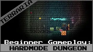 TERRARIA: Beginner Crafts Turtle Armor Set and Loots Hardmode Dungeon for the First Time! | Gameplay
