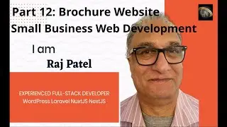 Part 12: NuxtJS Brochure Website Small Business Web Development | NuxtJS Application tutorial