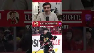 Full postgame on YouTube and Apple Podcasts. #Blackhawks #Chicago#Connorbedard #ChicagoBlackhawks