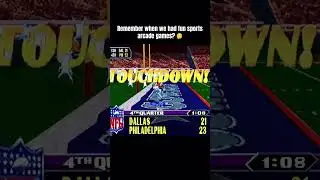What happened to fun arcade games? #nflblitz #nflfootball #arcade #madden #goviral #gaming #fyp