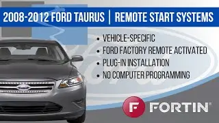 2008-2012 Ford Taurus Remote Starter Systems