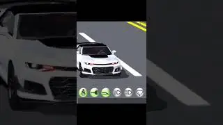 Chevrolet Camaro is my love❤️ | 3D Driving Class #shorts #shortvideo