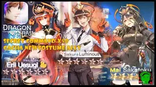 DRAGON RAJA GACHA 50X SECRET COMMAND ALL NEW UNIFORM POLICE ALLY