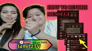 HOW TO IGNORE MESSAGE/Paano mababasa ang message nila ng di nila alam sa Messenger/jamitzTV