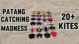 Kite Fighting and Catching Madness - Drone Views | QatarKiteClub